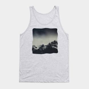 Misty Dark Mountains Tank Top